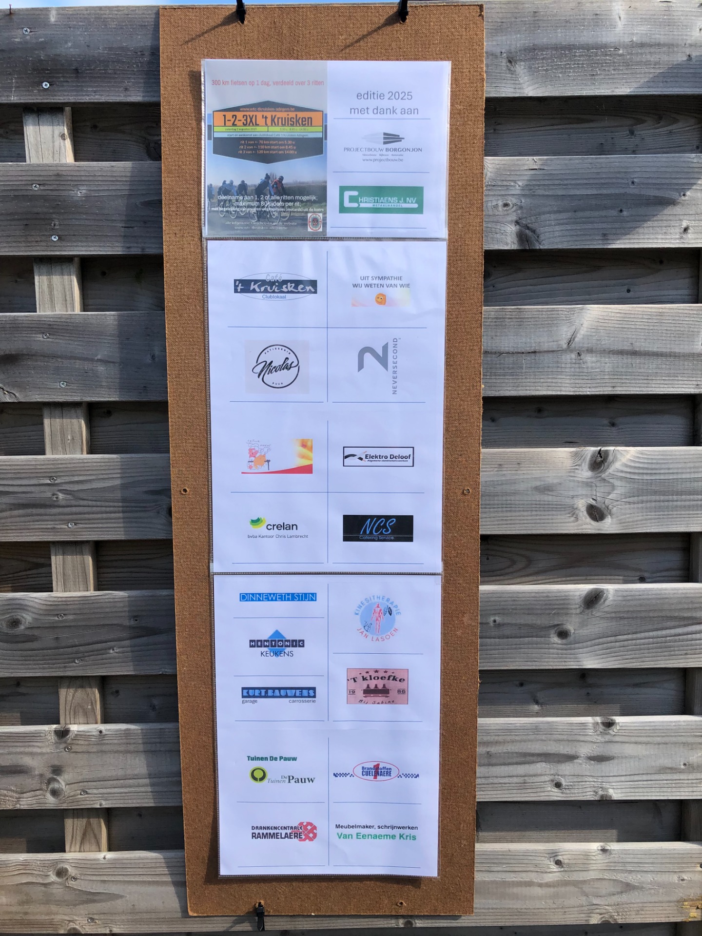 1-2-3XL sponsors editie 2025