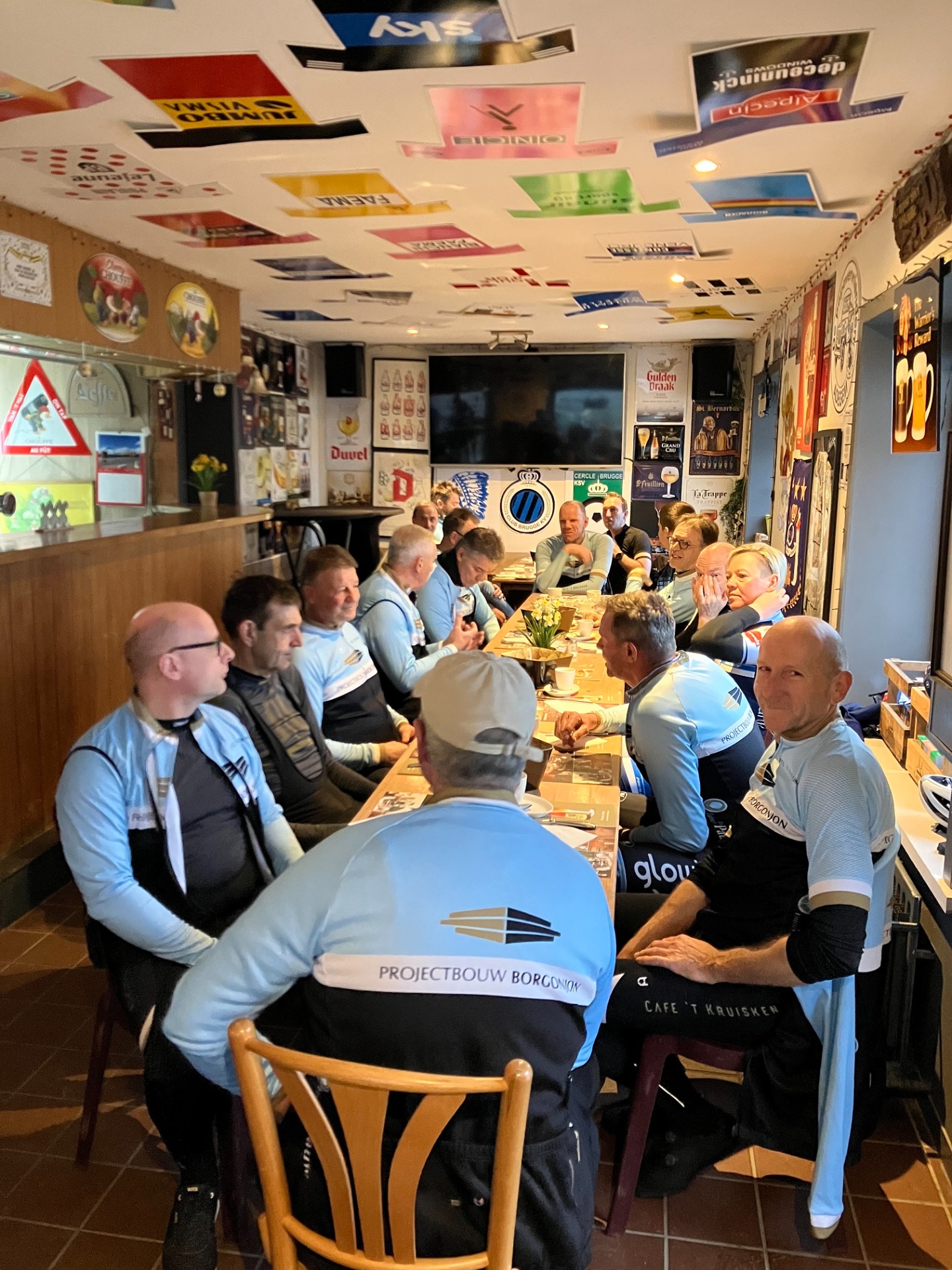 clublokaal café 't Kruisken Adegem