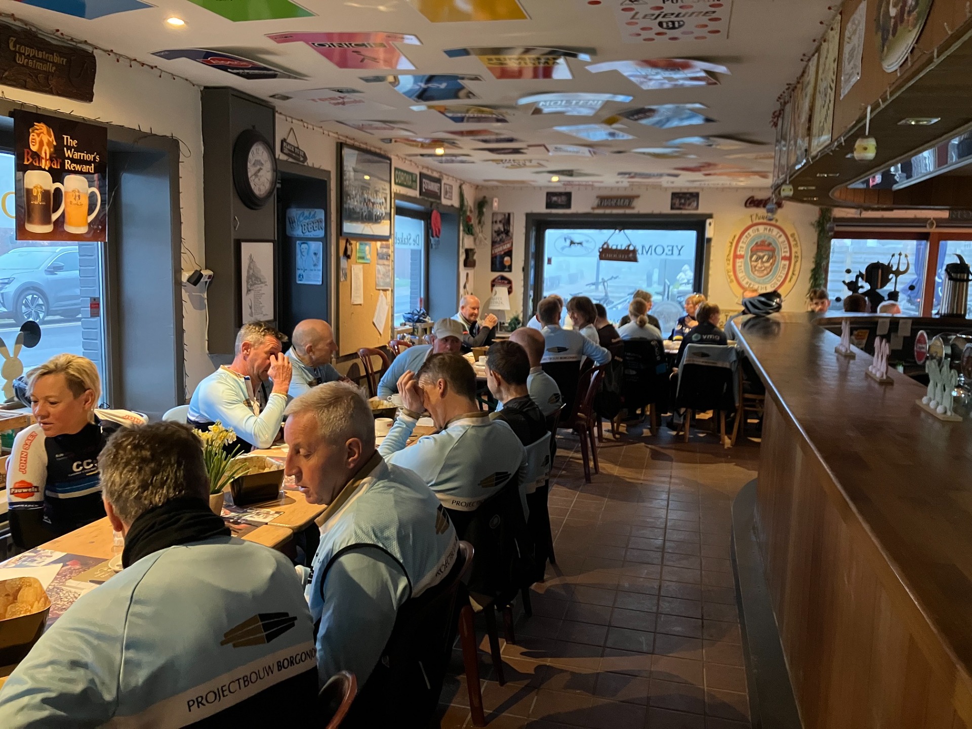 clublokaal café 't Kruisken Adegem